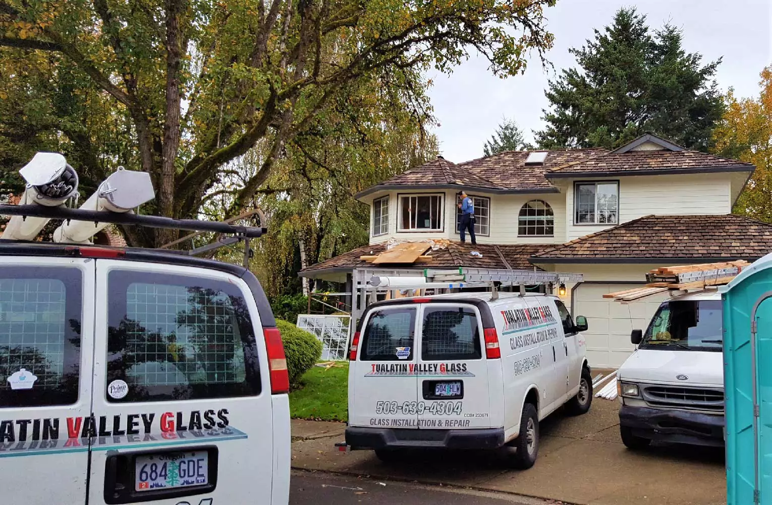 glass repair portland